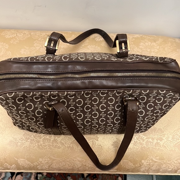 CELINE MACADAM CANVAS BAG - Picture 6 of 10